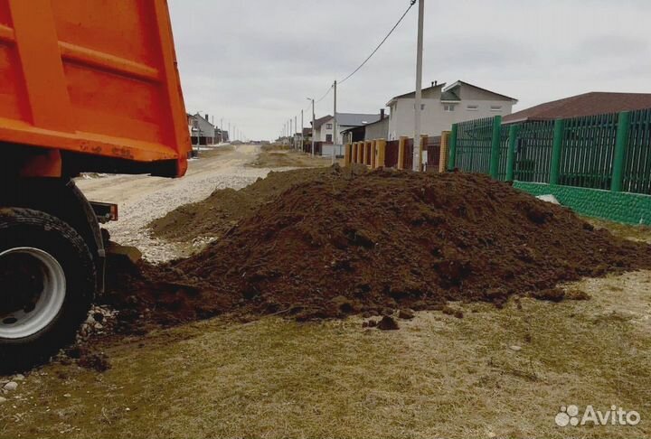 Чернозем, грунт, супесь