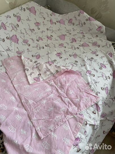 Бортики в детскую кроватку для девочки