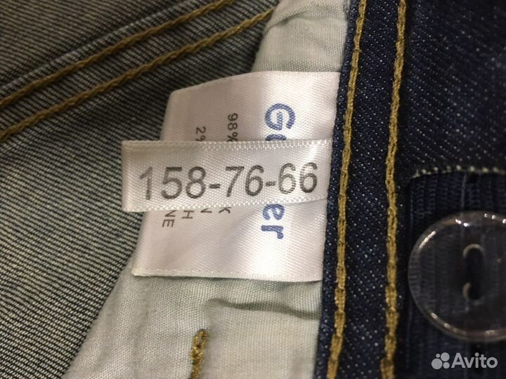 Шорты джинсовые на девочку 158 Gulliver