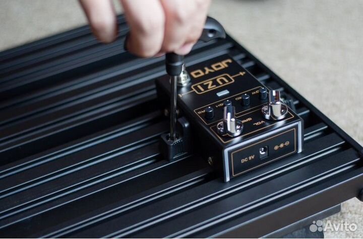 Педалборд на 8-12 педалей с чехлом Guitto GPB-03B