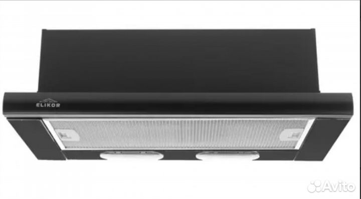 Встраиваемая вытяжка elikor интегра 60П-400-В2Л Bl