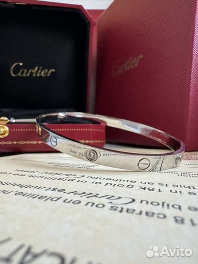 Золотой браслет Cartier love 585п