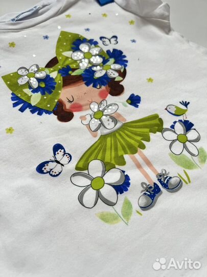 Комплект летний Mayoral для девочки 98-128