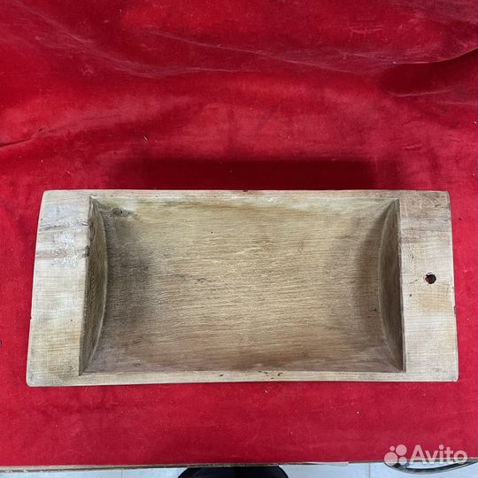 Старинное деревянное корыто корытце деревянная