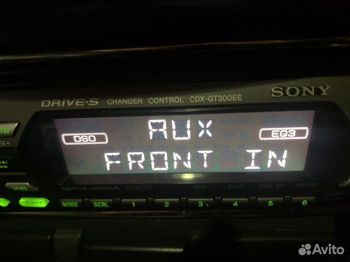 Автомагнитола 1din sony