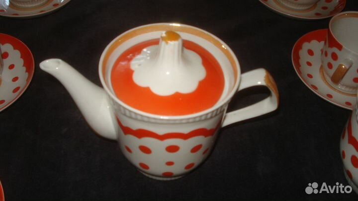 Сервиз чайный новый. Ситечки для чая