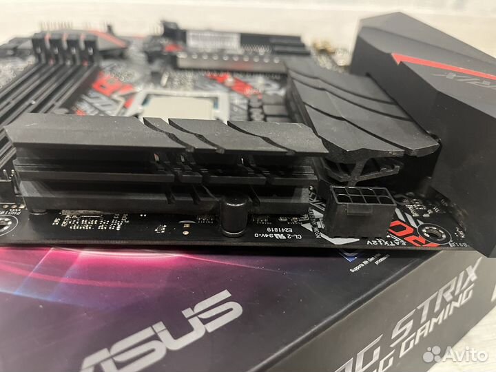 Материнская плата lga 1151 v2 b360 asus rog strix