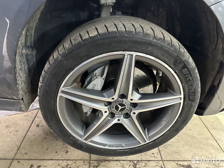 Колеса диски с резиной mercedes w205 c amg