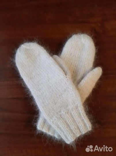 Варежки пуховые