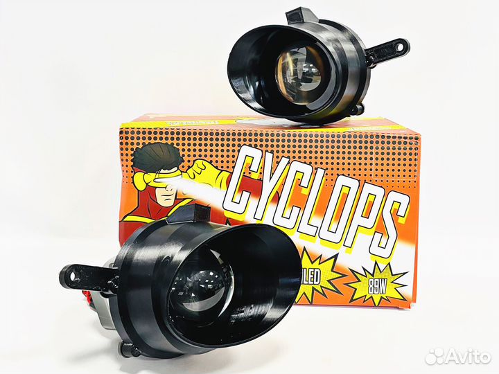 LED птф на KIA Sportage 2 Рестайлинг