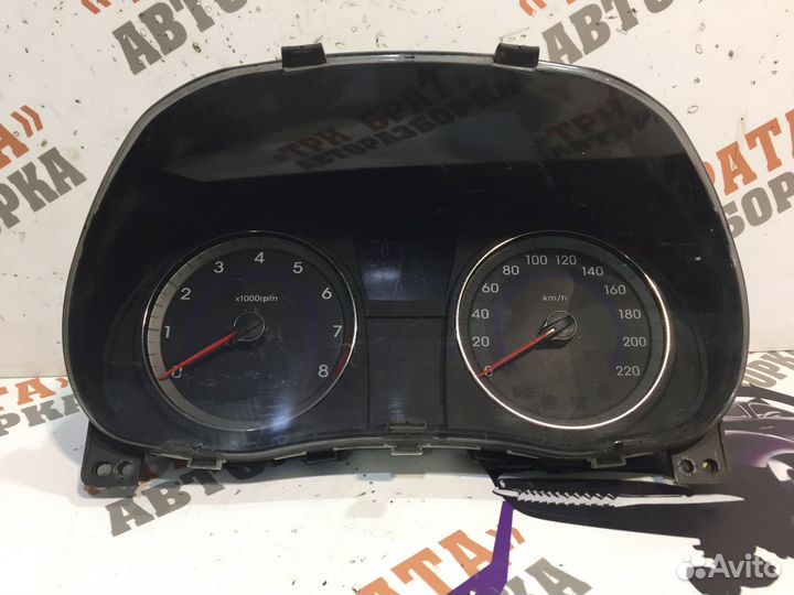 Хендай Солярис Щиток приборов