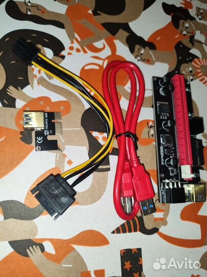 Райзер pci-e Ver009s Новые