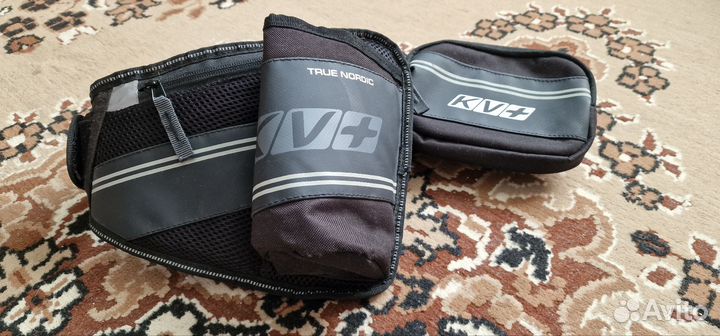 Сумка поясная для беговых лыж KV+