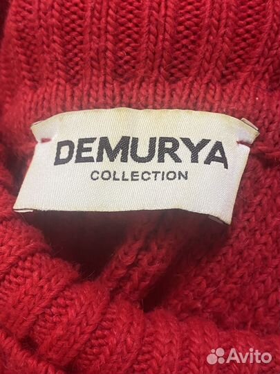 Свитер красный оверсайз