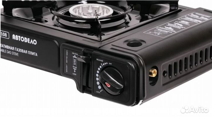 Газовая плита с переходником в кейсе автоdело