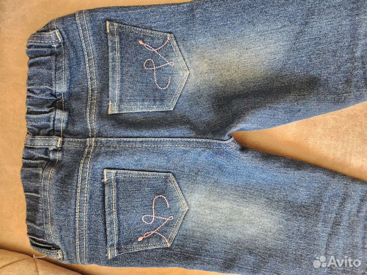 Джинсы на девочку на 5 лет рост 110 см