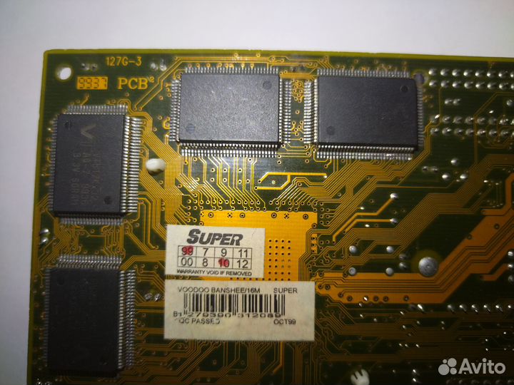 3dfx Voodoo Banshee SuperGrace 16MB sgram AGP