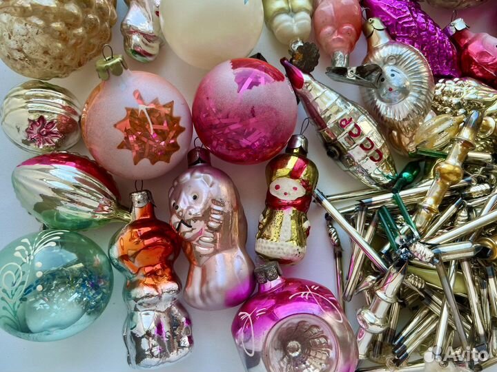 Елочные игрушки СССР