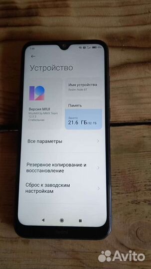 Xiaomi redmi note 8 t