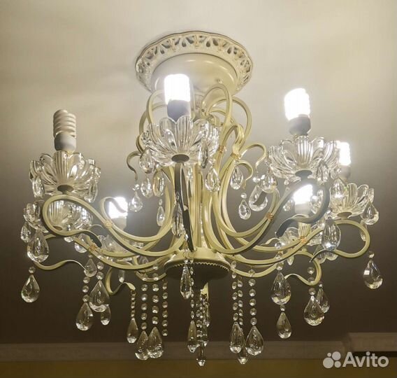 Люстра с хрусталем Eurosvet Etna 12205/8