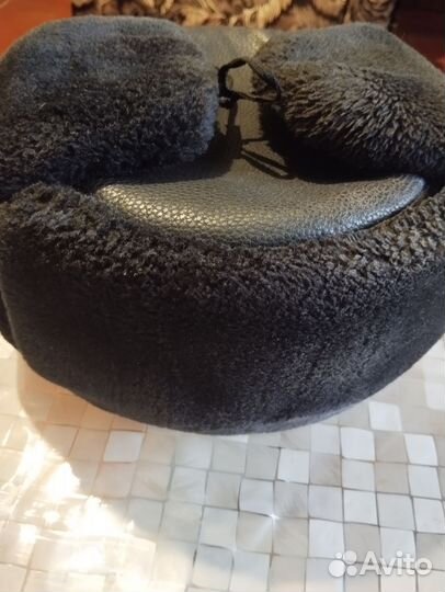 Мужская зимняя шапка ушанка меховая