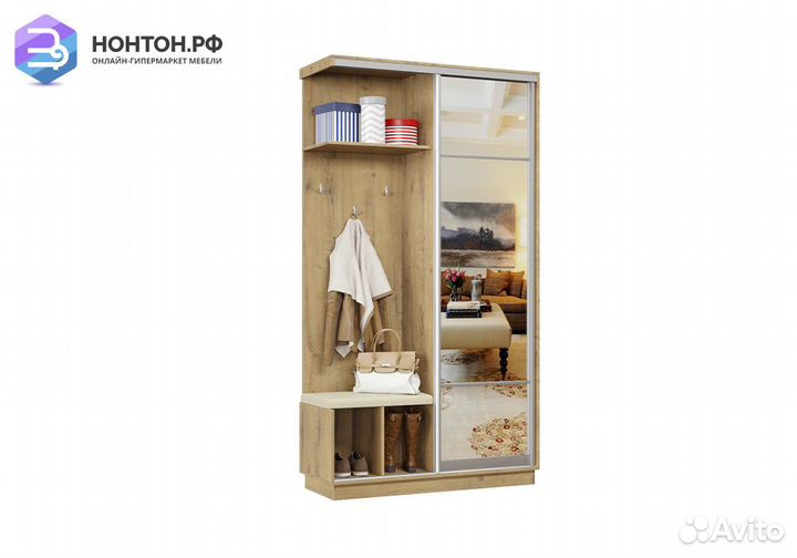 Прихожая-купе Эридан с сиденьем бунратти