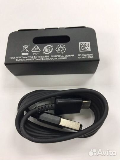 Кабель питания USB Type-C Samsung оригинал нов