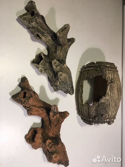 Декорации для большого аквариума