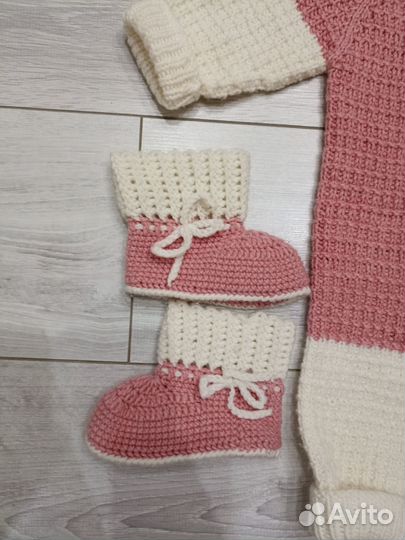 Комплект для девочки 6-12 мес