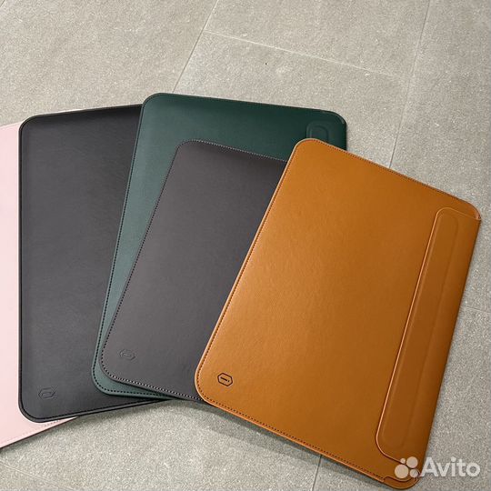 Чехол кожаный wiwu MacBook на разные модели