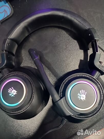 Игровые наушники с микрофоном bloody g580