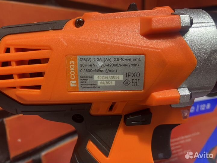 Шуруповерт Союз дшс-12-1-промо (Новый)