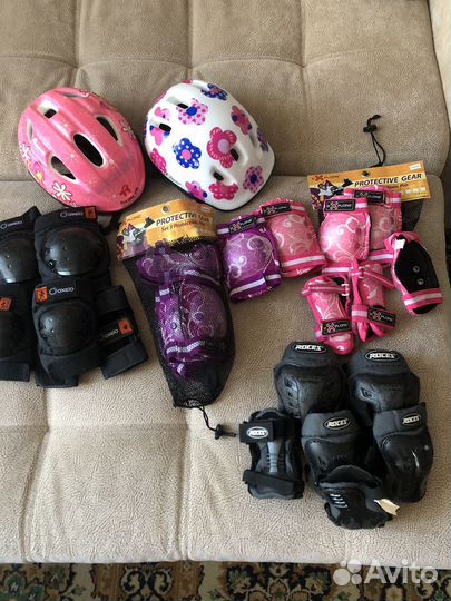 Защита для роликов со шлемом s