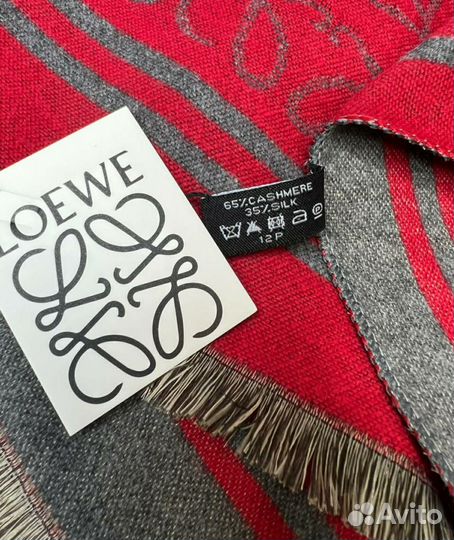 Палантин Кашемир Loewe теплый