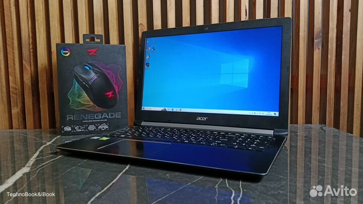 Игровой ноутбук Acer Aspire A515 на 12 Гб и 940MX