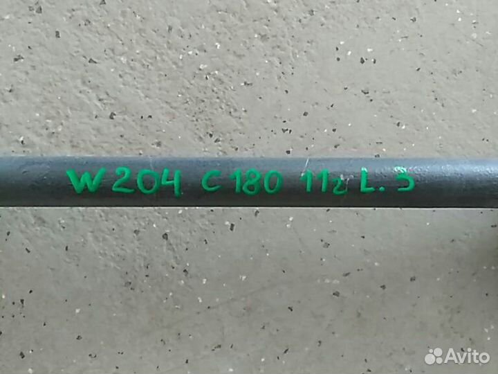 Привод задний левый Mercedes W204 C180