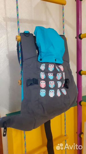 Рюкзак переноска кенгуру I love mum