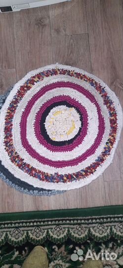 Вязанные коврики