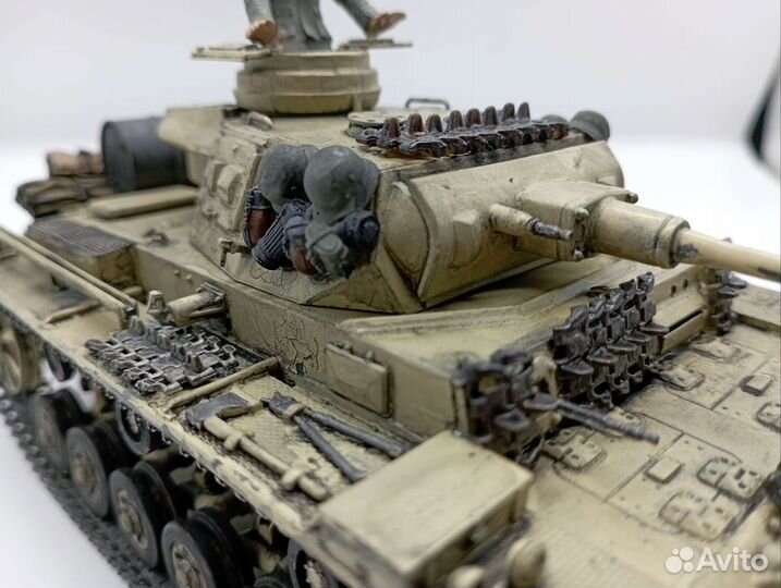 Немецкий танк pz lll в масштабе 1:35