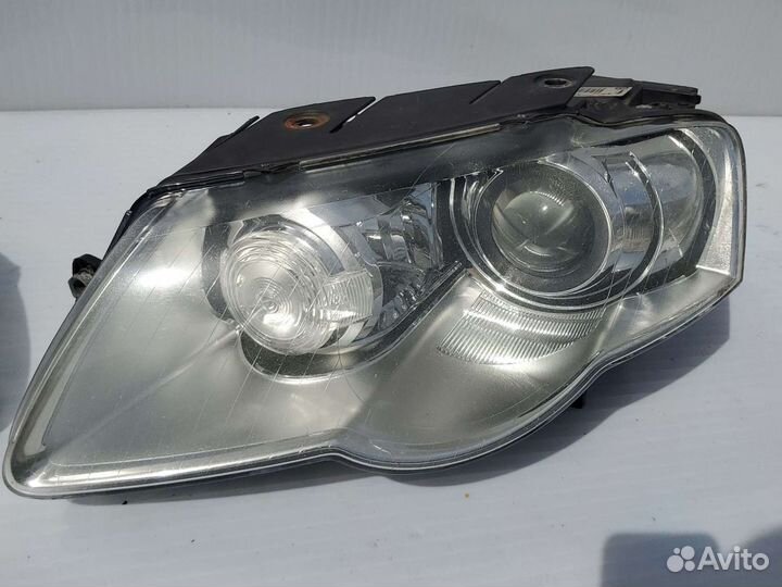 Фары VW Passat B6 адаптивный ксенон