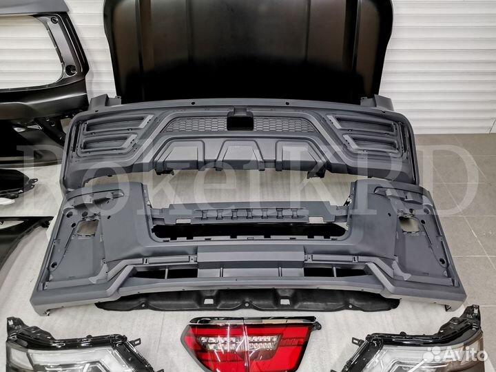 Рестайлинг Nissan Patrol Y62 2020 Black Hawk