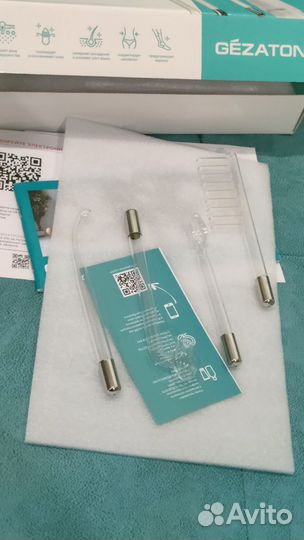 Дарсонваль Gezatone biolift 4 насадки новый