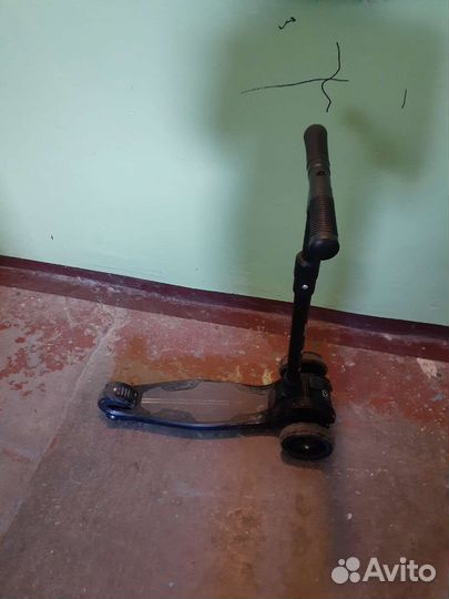 Самокат детский трехколесный бу