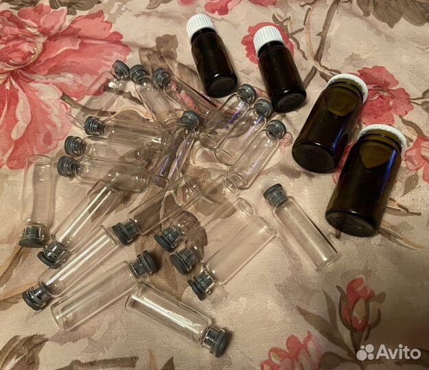 Пузырьки аптечные с пробками