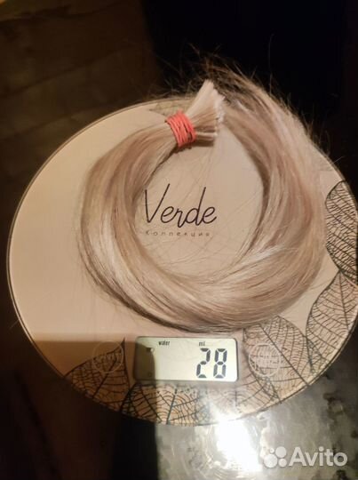 Волосы для наращивания славянка блонд