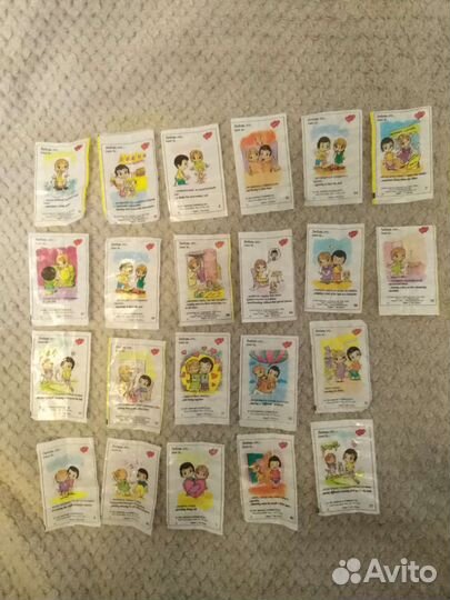 Вкладыш с жвачки love is