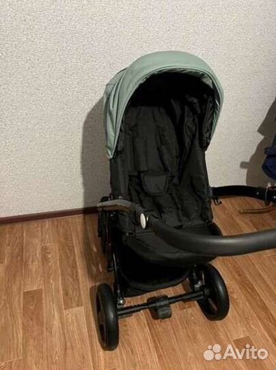 Коляска 2 в 1 эко кожа