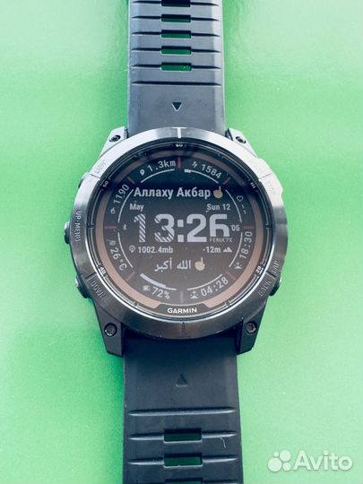 Часы мужские garmin fenix 7x PRO sapphire solar