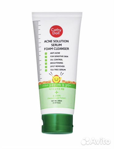 Тайская пенка для умывания от прыщей