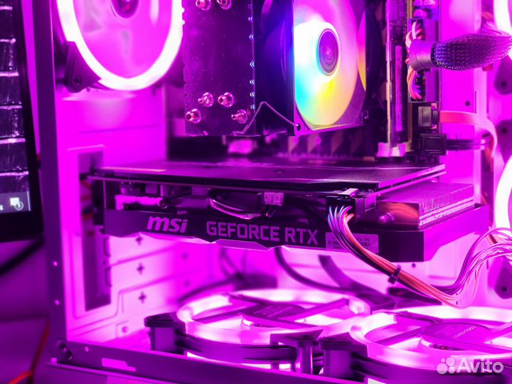 Игровой пк RTX 2060 super +intel I7 RAM:16GB SSD